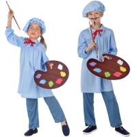 Costume da pittore blu per bambini