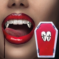 Zanne di vampiro con croce