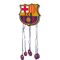 Piñata a forma di scudo FC Barcelona - 40 x 40 cm