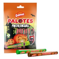 Caramella stick morbiba coloralingua Halloween - Damel - 90 gr