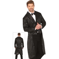 Giacca da frac con paillettes per uomo