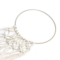 Anello metallo dorato da 15 cm - Casasol