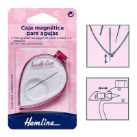 Puntaspilli magnetico con lente d'ingrandimento e infilatore - Hemline