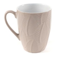 Tazza a foglia beige da 400 ml