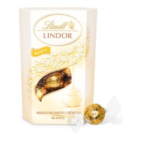 Cioccolatini Lindor al cioccolato bianco da 200 gr - Lindt