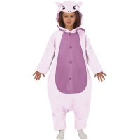 Costume da gatto viola Pokemon per bambini