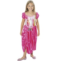 Costume da principessa fucsia di Barbie per bambini