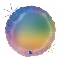 Palloncino sfumature arcobaleno da 46 cm - Grabo