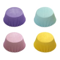 Capsule per cupcake in colori pastello - Decorare - 75 unità