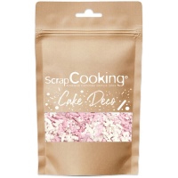 Sprinkles Unicorni bianchi e rosa da 50 g - Scrapcooking