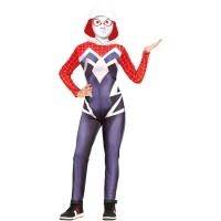 Costume da supereroe ragno con cappuccio per bambini