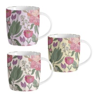 350 ml Tazza con fiori di primavera - 1 pz.