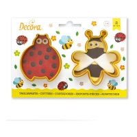 Tagliapasta coccinella e ape - Decora - 2 unità