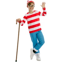 Costume da viaggiatore con cappello per bambino