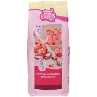 Preparato per Enchanted Cream alla fragola 900 g - Funcakes