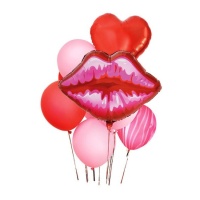 Palloncini passion kiss assortiti - 10 pz.