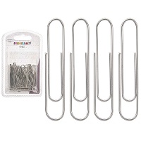 Clips argentati grandi medi - 35 unità