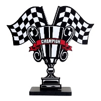 Centrotavola Formula 1 di 22 x 4 x 20 cm
