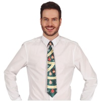 Cravatta natalizia con palline