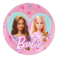 Piatti Barbie 18 cm - 8 unità