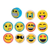 Yo-Yo di emoticon assortite con luce - 1 pz.