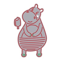 Hippo fustellato con gelato Zag - Misskuty - 2 unità