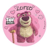 Cialda per torta di Lotso (Toy Story) - 20 cm