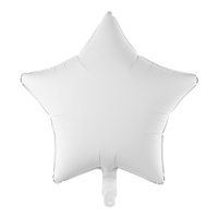 Palloncino a stella bianco da 48 cm