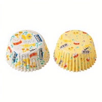 Pirottini per cupcake a tema strumenti musicali - Decora - 36 pezzi