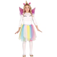 Costume da unicorno con tulle per bambina