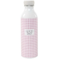 Bottiglia di 540 ml vichy rosa in alluminio