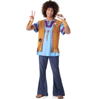 Costume da jeans hippie per uomo