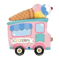 Palloncino camioncino dei gelati anni '60 97cm