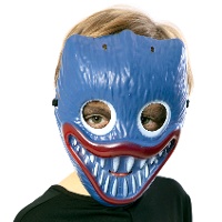 Maschera di Huggy Wuggy blu