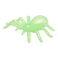 Ragno fluorescente di 10 cm - 2 unità
