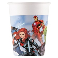 Bicchieri Avengers in Action da 200 ml - 8 pezzi.