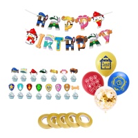 Kit palloncini Paw Patrol - Monkey Business - 24 unità