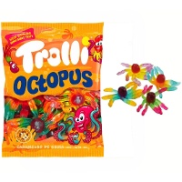 Polipi di gomma da masticare - Trolli Octopus - 100 gr
