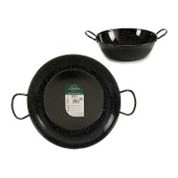 Padella gazpachera da 36 cm smaltata con manici