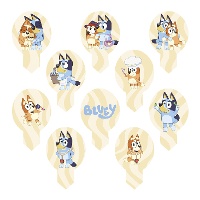 Cialde commestibili ritagliabili di Bluey - 20 pezzi