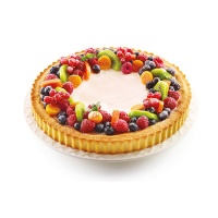 Stampo in silicone Crostata 24 x 24 x 3 cm - Silikomart