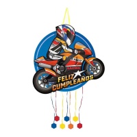 Pinata di moto racing 45 x 44 cm
