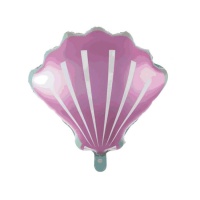 Palloncino conchiglia rosa da 51 cm