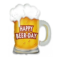 Palloncino 68 cm Happy Beer-day - Conver Party