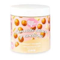 Crema di cioccolato bianco e nocciole 300 gr - Pastkolor