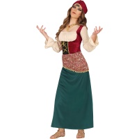 Costume da giovane zingara indovina