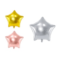 Palloncino XL stella colorata da 70 cm - PartyDeco - 1 unità