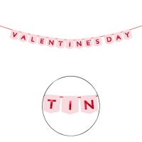 Ghirlanda per il giorno di San Valentino di 1,5 cm