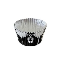 Pirottini cupcake calcio - interno in alluminio - PME - 30 unità