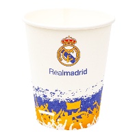 Bicchieri del Real Madrid per tifosi - 8 pezzi